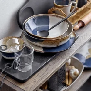 Bloomingville Grande Assiette En Grès Beige 9
