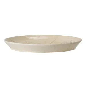 Bloomingville Grande Assiette En Grès Beige 11