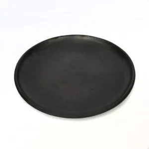 Bazar Bizar Grande Assiette En Terracotta Noire 15