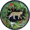 Les Jardins De La Comtesse Grande Assiette Plate En Mélamine Avec Des Motifs Jungle 28 Cm 10
