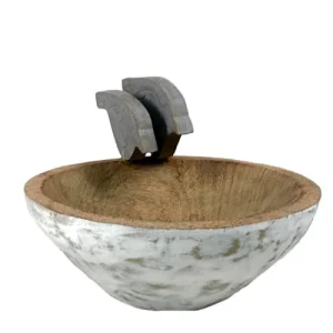 Sensei Maison Grande Coupe Décorative 26 Ou 33 Cm Blanc Grand Modèle 14