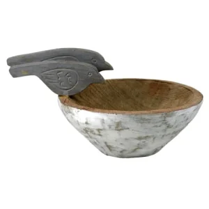 Sensei Maison Grande Coupe Décorative 26 Ou 33 Cm Blanc Petit Modèle 12