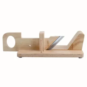 LIVOO Guillotine à Saucisson En Bois Beige 9