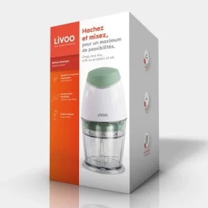LIVOO Hachoir électrique En Plastique Vert 16