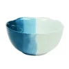 Table Passion Lot De 3 Coupelle 20 Cm En Porcelaine Bleu 5