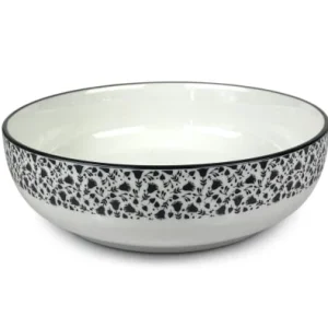 Becquet Lot De 4 Assiettes Creuses En Céramique Blanc 7