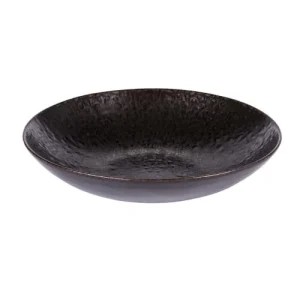 Table Passion Lot De 6 Assiettes Creuse 22 Cm En Faïence Marron 6