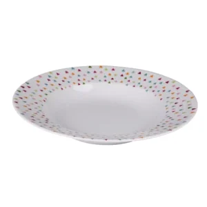 Table Passion Lot De 6 Assiettes Creuse 22 Cm En Porcelaine Blanc 6