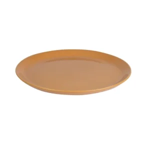Trend’up Lot De 6 Assiettes Dessert Safran 20 Cm En Grès Jaune 9