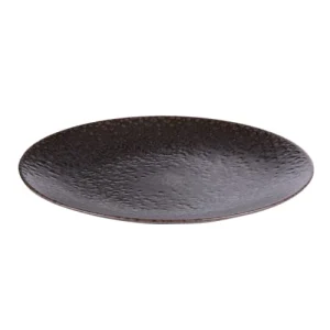 Table Passion Lot De 6 Assiettes Plate 27 Cm En Faïence Marron 9