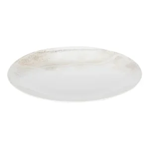 Table Passion Lot De 6 Assiettes Plate 27 Cm En Grès Blanc 6