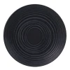 Table Passion Lot De 6 Assiettes Plate 27 Cm En Grès Noir 13