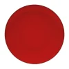 Table Passion Lot De 6 Assiettes Plate 27 Cm En Grès Rouge 7