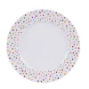 Table Passion Lot De 6 Assiettes Plate 27 Cm En Porcelaine Blanc 20