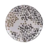 Table Passion Lot De 6 Assiettes Plate Berry 28 Cm Or En Verre Transparent 7