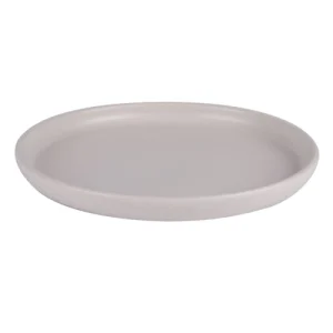 Table Passion Lot De 6 Assiettes Plate Crème 26 Cm En Grès Beige 7