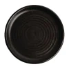 Olympia Lot De 6 Assiettes Plates 18cm Noir 20