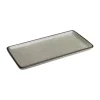 Olympia Lot De 6 Assiettes Rectangulaires Effet Granit 11