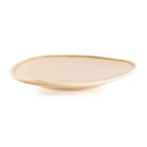 Olympia Kiln Lot De 6 Assiettes Triangulaires Couleur Sable 16,5 Cm 6