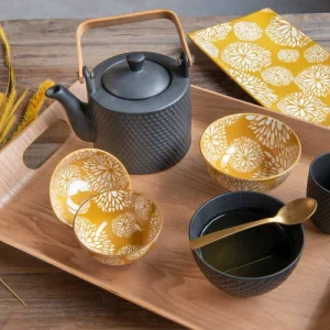 Table Passion Lot De 6 Coupelle 11,5 Cm En Porcelaine Décoré 6