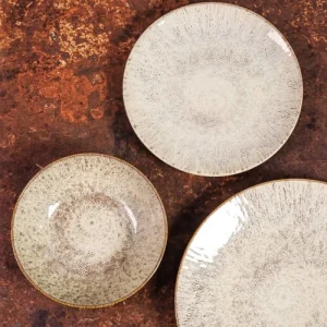 Table Passion Lot De 6 Coupelle 17 Cm En Grès Beige 6