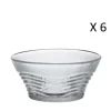 Duralex Lot De 6-Coupelle à Dessert Ondulée 24 Cl En Verre Trempé Transparent 8