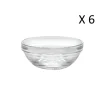 Duralex Lot De 6 – Coupelle Empilable 20,5 Cl En Verre Trempé Transparent 14