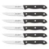 Jean Dubost Lot De 6 Couteaux à Steak En Inox Noir 20