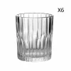 Duralex Lot De 6-Verre à Cocktail Strié Bas 30,5cl En Verre Trempé Transparent 16