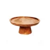 Bazar Bizar Petite Assiette à Gâteau En Bois De Teck 11
