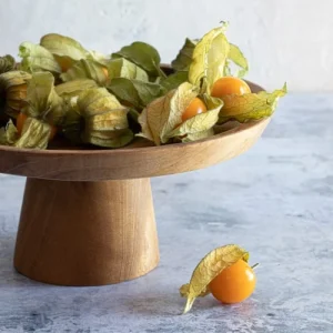 Bazar Bizar Petite Assiette à Gâteau En Bois De Teck 16