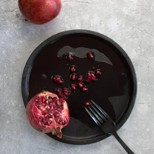 Bazar Bizar Petite Assiette En Terracotta Noir 16
