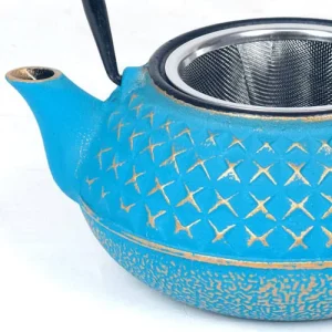 Signes Grimalt Petite Théière Japonaise En Fonte Turquoise 0,6L 6