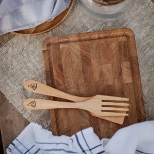 EcoFurn Planche à Découper 30x20x3 Cm – Frêne 7