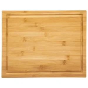 Five Simply Smart Planche à Découper En Bambou Avec Bac Inox – 35x28x5.5cm 13