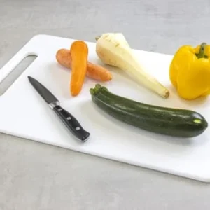 KitchenCraft Planche à Découper Extra Large En Plastique Blanc 10