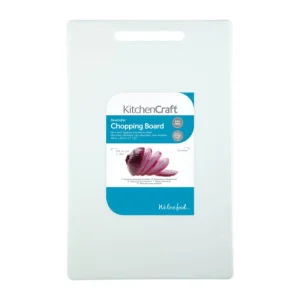 KitchenCraft Planche à Découper Extra Large En Plastique Blanc 18