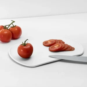 BlimPlus Planche à Découper Opaque En Polypropylène Blanc 35×22,5 Cm 10