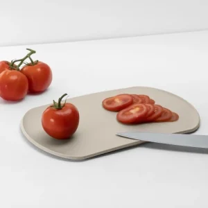 BlimPlus Planche à Découper Opaque En Polypropylène Gris 35×22,5 Cm 10