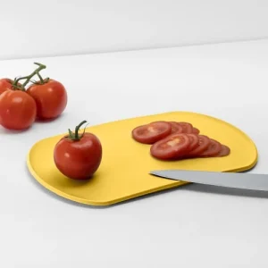 BlimPlus Planche à Découper Opaque En Polypropylène Jaune 35×22,5 Cm 10