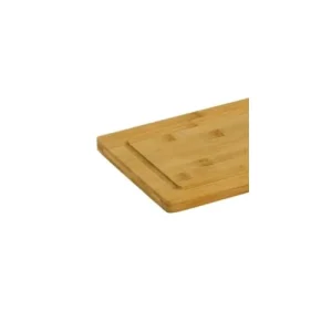Wadiga Planche à Découper Rectangulaire Avec Rainure En Bambou 30×18.5cm 9