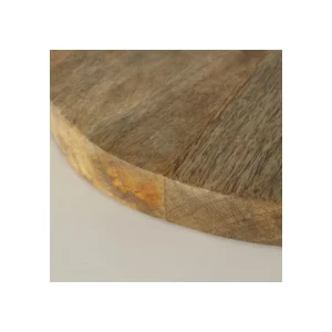 Wadiga Planche à Découper Ronde En Bois De Manguier – Diamètre 23cm 9
