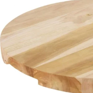 Wadiga Planche à Découper Ronde En Teck 6