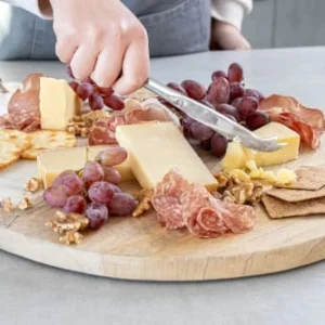 Masterclass Planche à Pagaie Ronde En Bois Et Marbre Marron Et Gris 12