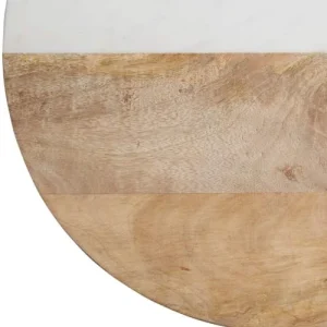 Masterclass Planche à Pagaie Ronde En Bois Et Marbre Marron Et Gris 18