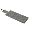 LANADECO Planche Rectangulaire Marbre Gris L48cm 17
