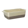 Olympia Plat à Rôtir Rectangulaire 2.5 Litres Crème Et Taupe 7