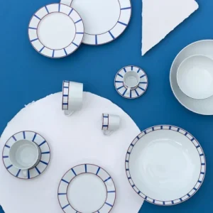 Maison Jean-Vier Plat Creux Porcelaine Blanc 27 Cm 6