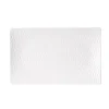 Table Passion Plat Rectangle Dune 25×15 Cm En Porcelaine Blanc 7