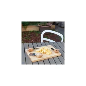 KIKKERLAND Plateau à Fromages Et 3 Ustensiles Souris 7